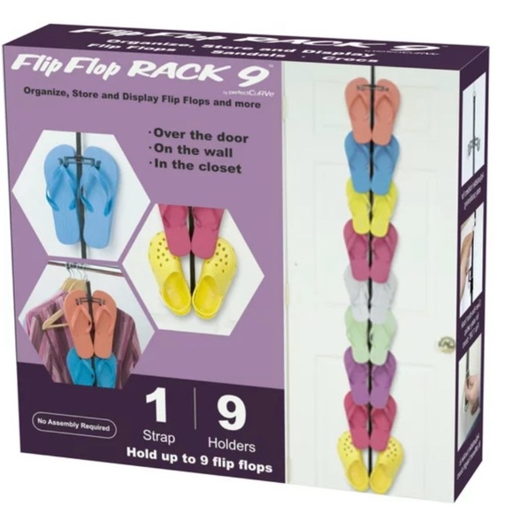 Flip Flop Storage Rack - Picture 1 of 5